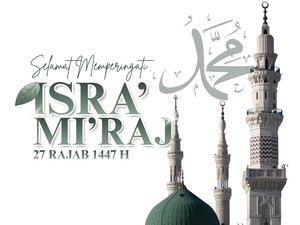 35+ Kata-kata Isra Miraj 2026: Ucapan Menyentuh Hati, Islami, Bijak-Penuh Doa