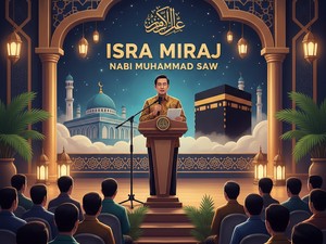 20 Contoh Kata Sambutan Isra Miraj 2026 Singkat di Masjid, Sekolah-Pesantren