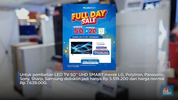 Video: Kejutan! TV LED Diskon Besar di Transmart