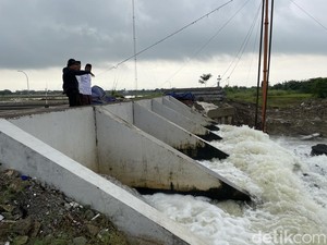 Tangani Banjir Kudus, Pompa Kolam Retensi Tanggulangin Diaktifkan
