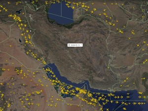 Pesawat Komersil Mulai Terbang Kembali di Iran