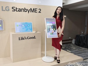 LG StanbyME 2 Hadir di RI, Layar Bisa Dilepas Pasang & Dijinjing