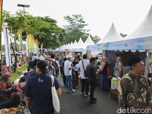 Kebanjiran Pembeli di Puncak Peringatan Hari Desa Nasional, BUMDes: Happy Banget
