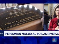 Video: Peresmian Masjid Al-Ikhlas Riverwalk PIK