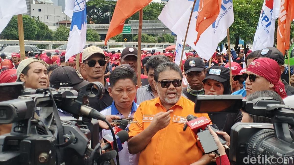 Ilustrasi berita Nasional: KSPI Imbau Penyampaian Aspirasi Berjalan Damai Tanpa Kekerasan