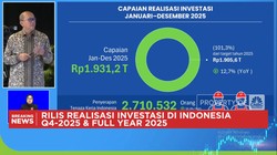 Video: Realisasi Investasi 2025 Melebihi Target, Capai Rp 1.931,2 T