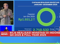 Video: Realisasi Investasi 2025 Melebihi Target, Capai Rp 1.931,2 T