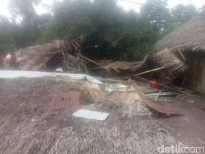 Angin Kencang 4 Hari, 6 Rumah hingga Sekolah Rusak di Flores Timur