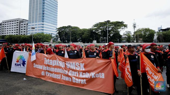 Jangan Lewat Jalan Ini! 1.000 Buruh Mau Gelar Aksi Demo di Jakarta