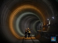 Di Bawah Monas Ada Stasiun MRT, Ini Penampakannya