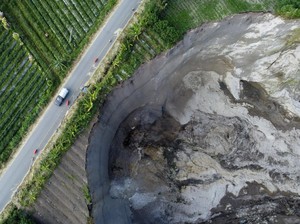 Lubang Raksasa di Aceh Tengah Terbentuk Sejak Tahun 2000-an