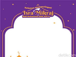 10 Twibbon Isra Mikraj 2026, Baru dan Gratis untuk Dipakai di Medsos