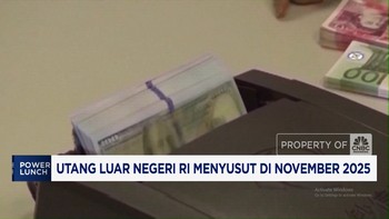 Video: Pinjaman Turun, Utang Luar Negeri RI Menyusut di November 2025