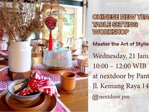 Dipandu Florist Profesional! Rahasia Table Setting Chinese New Year yang Berkelas