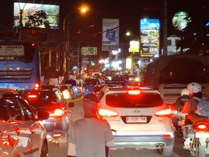 Jalur Puncak Bogor Macet Malam Ini, Polres Bogor Siapkan Rekayasa Lalin