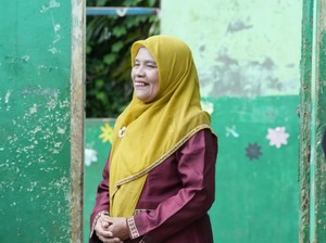 Kisah Nur, Relakan 7.500 Meter Tanah Pribadi Demi Sekolah Terdampak Bencana