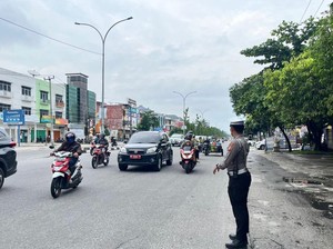 Long Weekend, Polantas Polda Riau Turun Antisipasi Macet di Titik Rawan