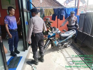 Maling Motor Petugas Damkar Bantul Dibekuk Saat Kabur di Madiun