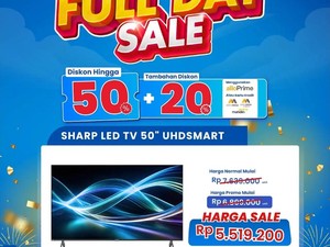 Beli Smart TV 50 Inch di Transmart Full Day Sale Bisa Diskon Rp 2 Juta
