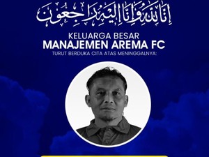 Duka Arema FC Ditinggal Kuncoro Saat Laga 100 Tahun Stadion Gajayana