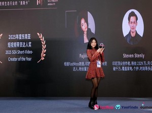 Video Fuji dapat Penghargaan di China: Aku Bersyukur