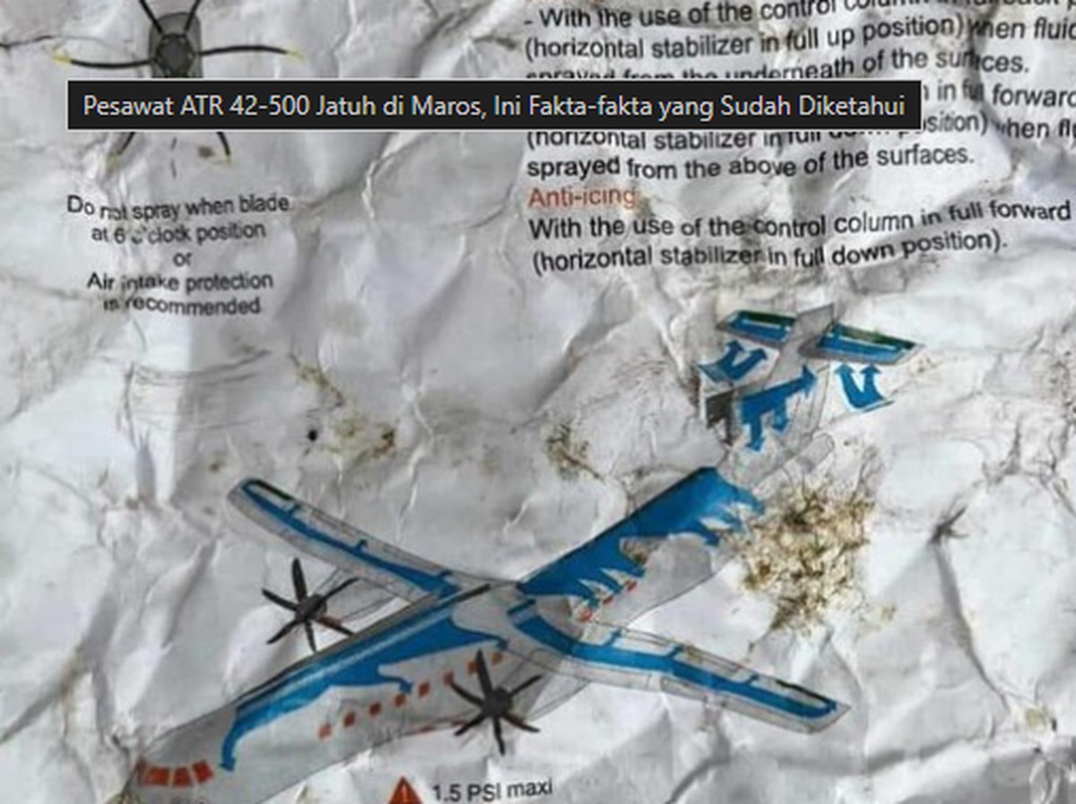 Kecelakaan Pesawat ATR 42 di Makassar, Upaya Pencarian dan Investigasi Intensif