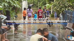 Status Awas, Tinggi Muka Air Sungai Citarum Terus Meningkat