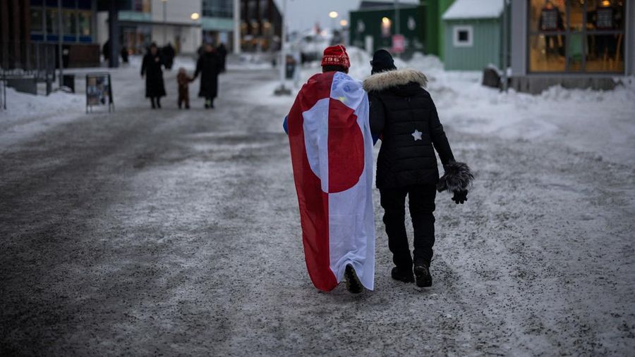 People attend a protest against U.S. President Donald Trump’s demand that the Arctic island be ceded to the U.S., calling for it to be allowed to determine its own future, in Nuuk, Greenland, January 17, 2026. REUTERS/Marko Djurica