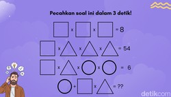 Tebak-tebakan Buat Si Paling Cermat, Bisa Jawab Pola Matematika Ini dengan Cepat?