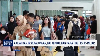 Video: Banjir Pekalongan, KAI Kembalikan Dana Tiket Rp3,5 Miliar