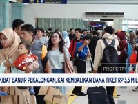 Video: Banjir Pekalongan, KAI Kembalikan Dana Tiket Rp3,5 Miliar