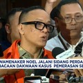 Eks Wamenaker Noel Jalani Sidang Perdana Kasus Pemerasan K3