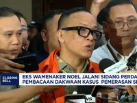 Eks Wamenaker Noel Jalani Sidang Perdana Kasus Pemerasan K3