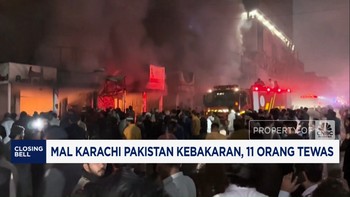 Video: Mal Karachi Pakistan Kebakaran, 11 Orang Tewas