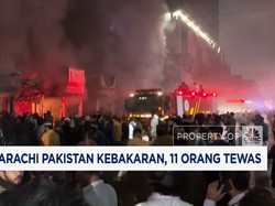 Video: Mal Karachi Pakistan Kebakaran, 11 Orang Tewas