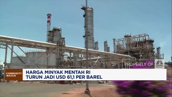 Video: Harga Minyak Mentah RI Turun Jadi USD 61,1 per Barel
