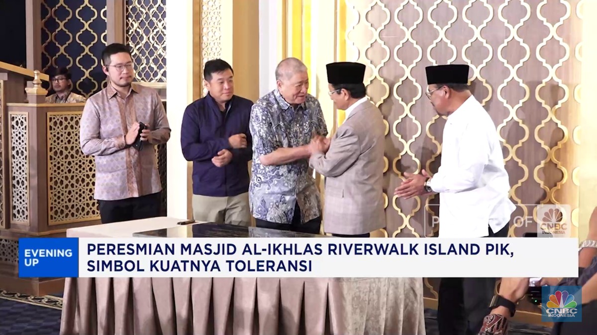 Video: Masjid Al Ikhlas Riverwalk Island PIK 2 Diresmikan