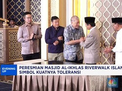 Video: Masjid Al Ikhlas Riverwalk Island PIK 2 Diresmikan
