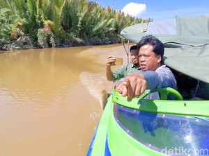Petambak Bulungan Tuntut Perusahaan Sawit Ganti Rugi Dampak Abrasi Sungai