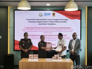Duit Korupsi Rp 1 M Dikembalikan ke BPR BKK Demak