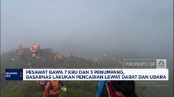 Video: ATR 42-500 Hilang Kontak, Jatuh di Gunung Bulusaraung