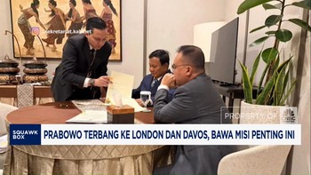Video: Prabowo Terbang ke London dan Davos, Bawa Misi Penting Ini