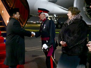 Prabowo Tiba di London, Bakal Bertemu PM Keir Starmer-Raja Charles III