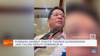 Purbaya Sambut Positif Thomas Djiwandono Jadi Calon Deputi Gubernur BI