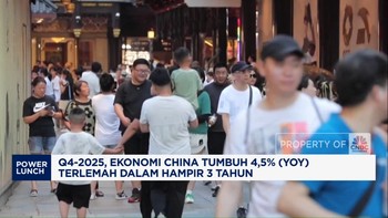 Video: Q4-2025, Ekonomi China Tumbuh 4,5%, Terlemah Hampir 3 Tahun