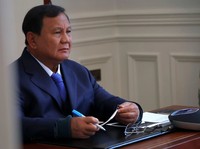 Prabowo Pimpin Rapat dari London, Bahas Perkembangan Satgas PKH