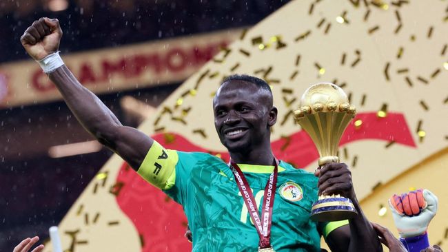 Momen Senegal Juara Piala Afrika 2025, Sadio Mane jadi Pemain Terbaik!