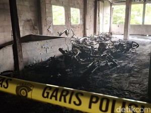 Warga Ngaku Dengar Alarm 3 Kali Sebelum Penitipan Motor di Bogor Kebakaran