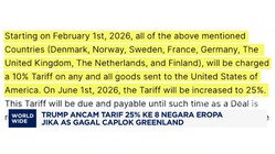Video: Trump Ancam Tarif 25% ke 8 Negara Eropa soal Greenland