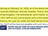 Video: Trump Ancam Tarif 25% ke 8 Negara Eropa soal Greenland